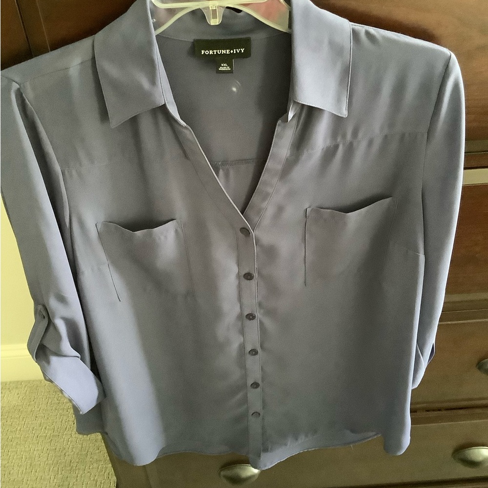 Fortune-Ivy button up shirt